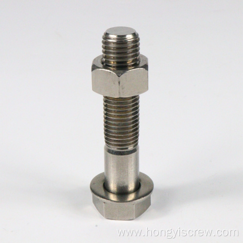 Self color high quality stainless steel hex bolt